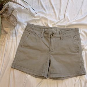 American Eagle Super Stretch Midi Shorts